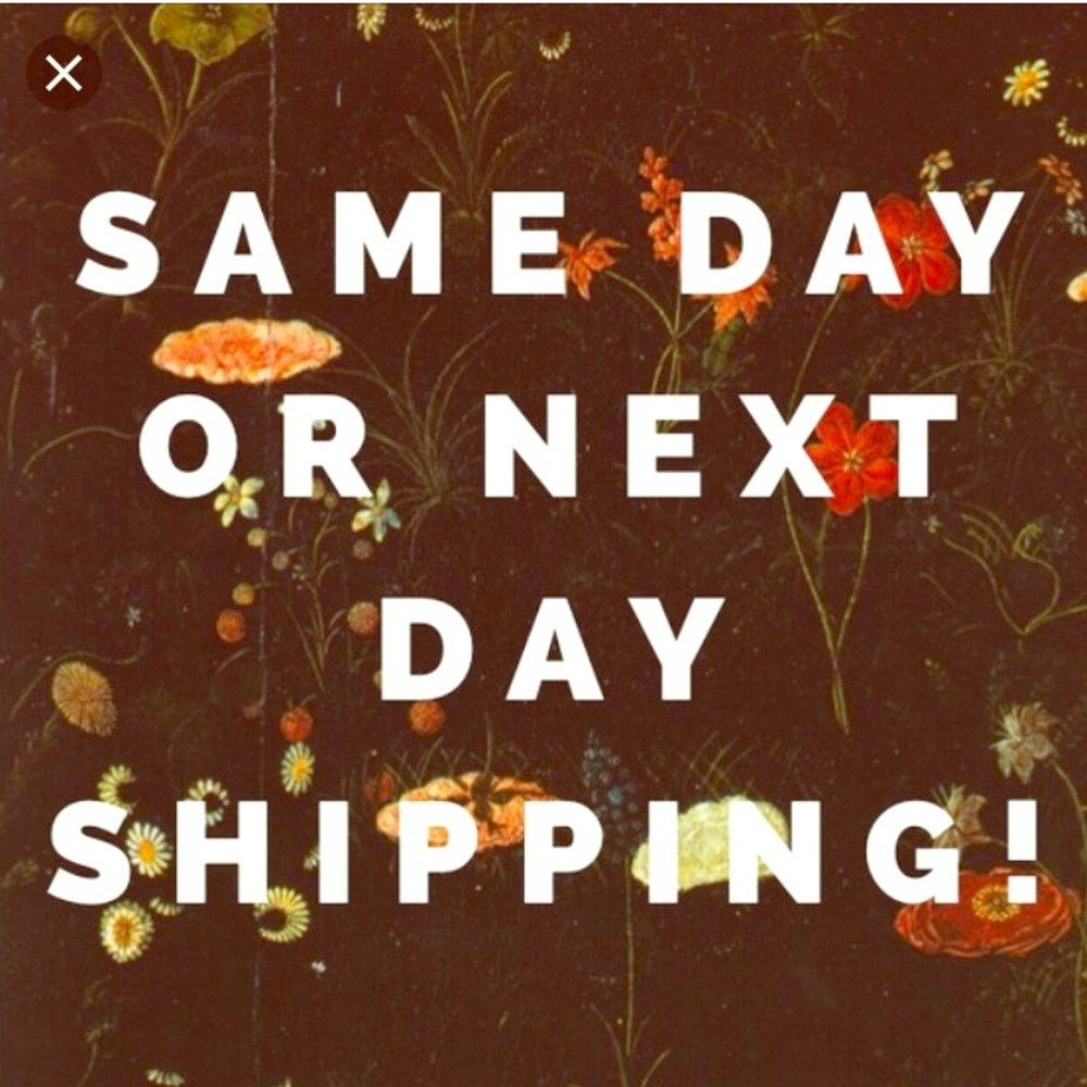 Same-day shipping!!!